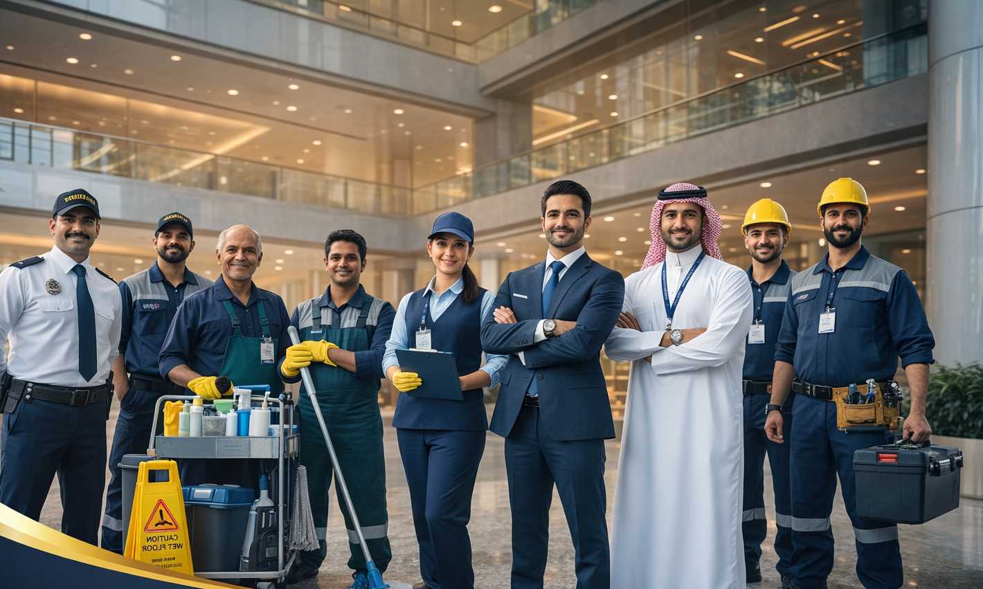 Professional facility management and manpower support by PSFM in Saudi Arabia
